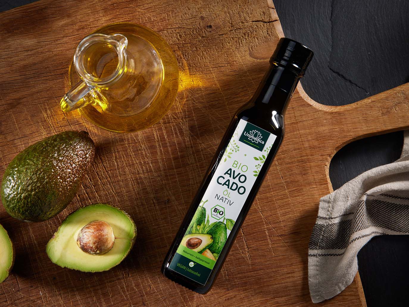 Organic virgin avocado oil - 250 ml - from Unimedica